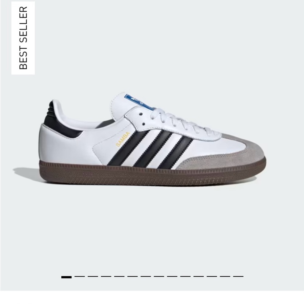 EUC Adidas SAMBA OG Shoes - Black and White - Classic & Trendy
